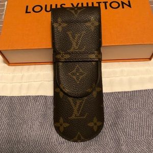 💯LV Monogram Etui Pen Case